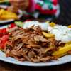 20. Döner kebab schotel