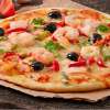 51. Pizza garnalen